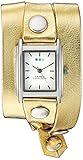 La Mer Collections WANDER LUST 00002 0.5mm Leather Synthetic Gold Watch Bracelet