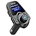 Bluetooth FM Transmitter, LeFun Wireless in-Car FM Modulator Car Kit Radio Adapter, Bluetooth Receiver with USB Car Charger, AUX Input, MP3 Player Support TF Card and USB-Stick