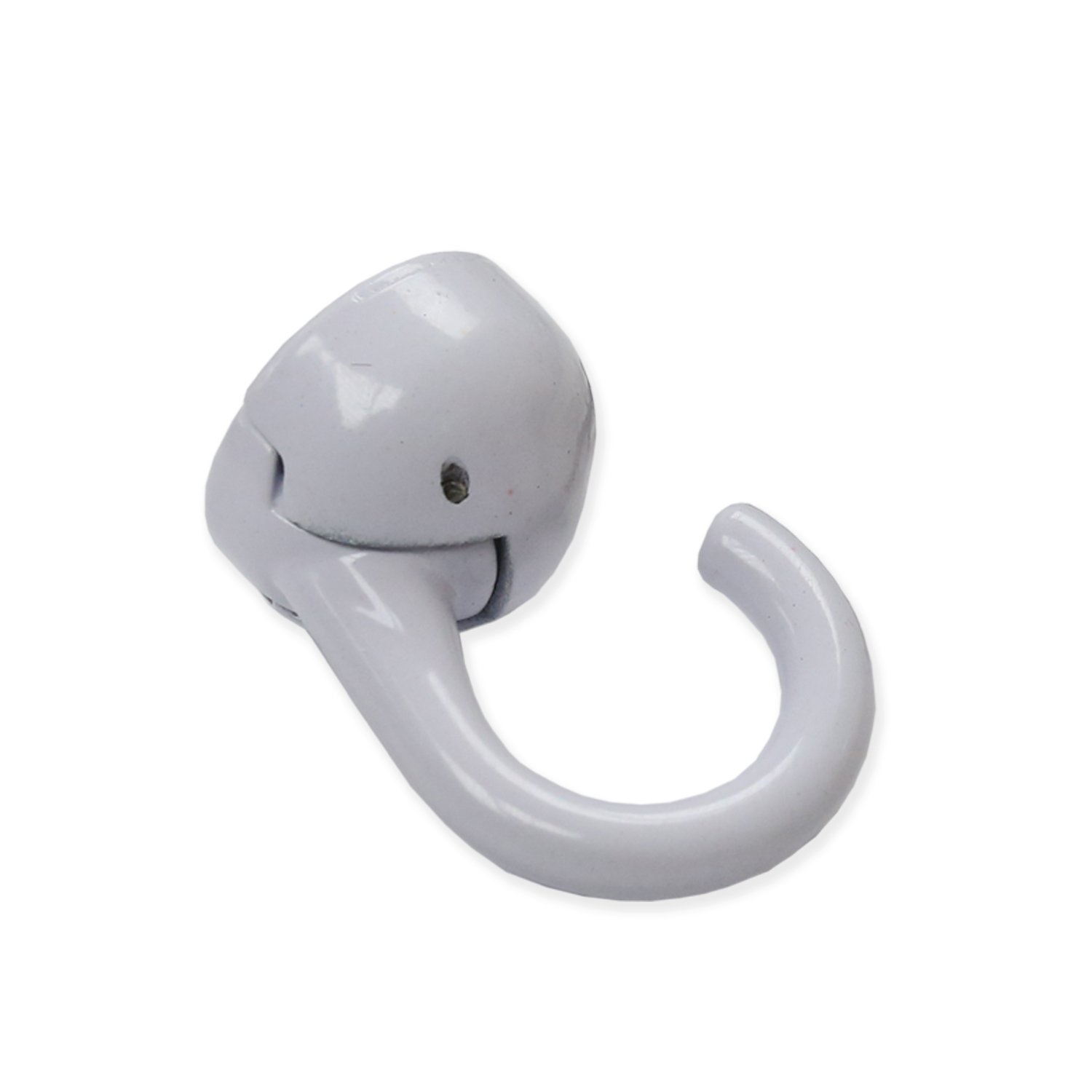 Hangman Products Elephant Hook Ceiling Hanger, White