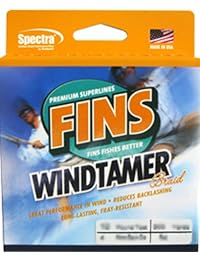 Aletas Spectra 300 yards Windtamer línea de pesca