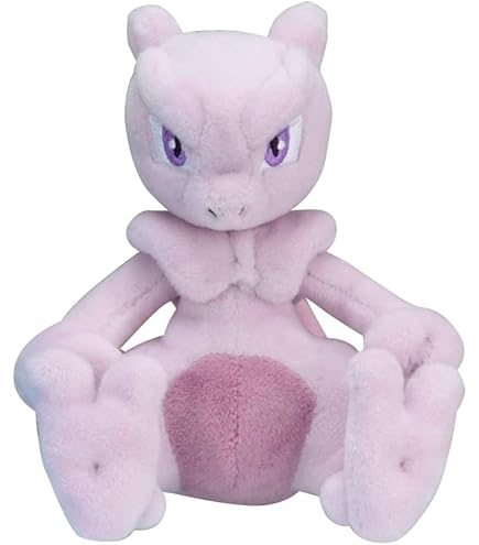 Amazon.com: I LOVE MEW でっかいぬいぐるみ ~ねそべりミュウ~ : Toys