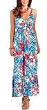 Pistachio Women's Floral Cotton Maxi Dress