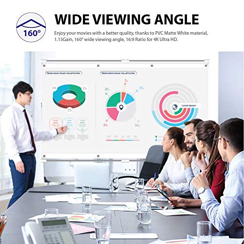 3 JaeilPLM+100+Inch+Projector+Compatible+Projection