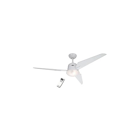 132cm Eco Aviatos 3 Blade Ceiling Fan Finish White Amazon Co Uk