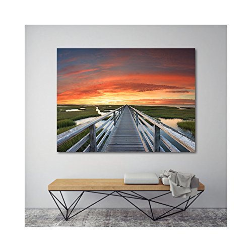 Amazon Com Canvas Wall Art Beach Photography Cape Cod Artwork
