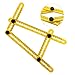 Aboat Angle-izer Template Tool, Multi-Angle Ruler Template Measures All Angles and Forms for Handymen, Builders, Craftsmen, Yellow