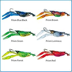 Yo-Zuri 3DB Crayfish Slow Sinking Lure, Prism Blue