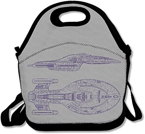 ITHOMS Portable Cooler Lunch Tote Star Treck Outdoor Picnic Bag