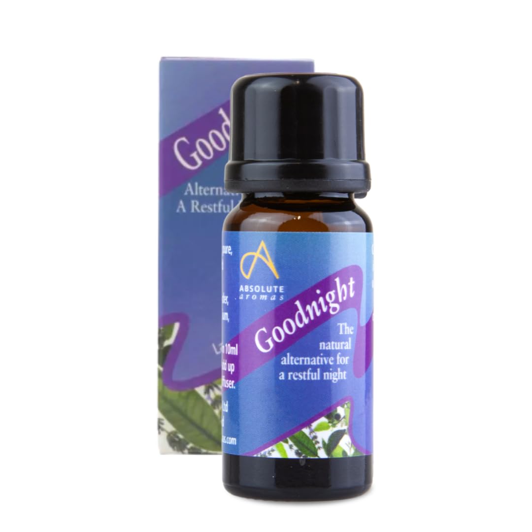 Absolute Aromas Goodnight Essential Oil Blend 30ml - Pure, Natural, Undiluted Essential Oil Blends for Aromatherapy and Diffusers