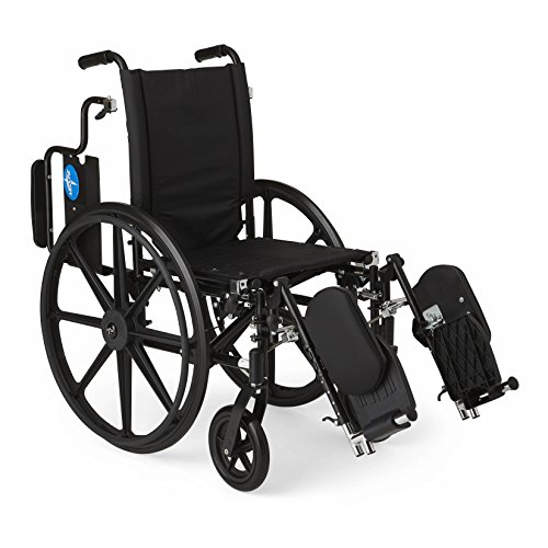 Medline Premium UltraLightweight Wheelchair with FlipBack Desk Arms