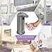 Soap Dispenser, Kolyes Touchless Motion Sensor Automatic Soap Dispenser; 4 Levels Adjustable/ Stainless Steel/ Battery Operated/ Hand-Free Soap Dispensers for Kitchen, Bathroom (Upgraded)