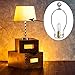 URATOT 3 Pack 8 Inch Silver Lamp Harp Holder Lamp Shade Harp, Saddle Base and Lamp Finial for Table and Floor Lamps (Silver)