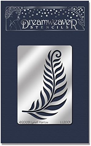 Stampedous Dreamweaver Metal Stencil, Petite Fern by Stampedous