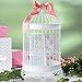 Firefly Imports Homeford White Metal Wedding Bird Cage, 20-1/2-Inchthumb 1