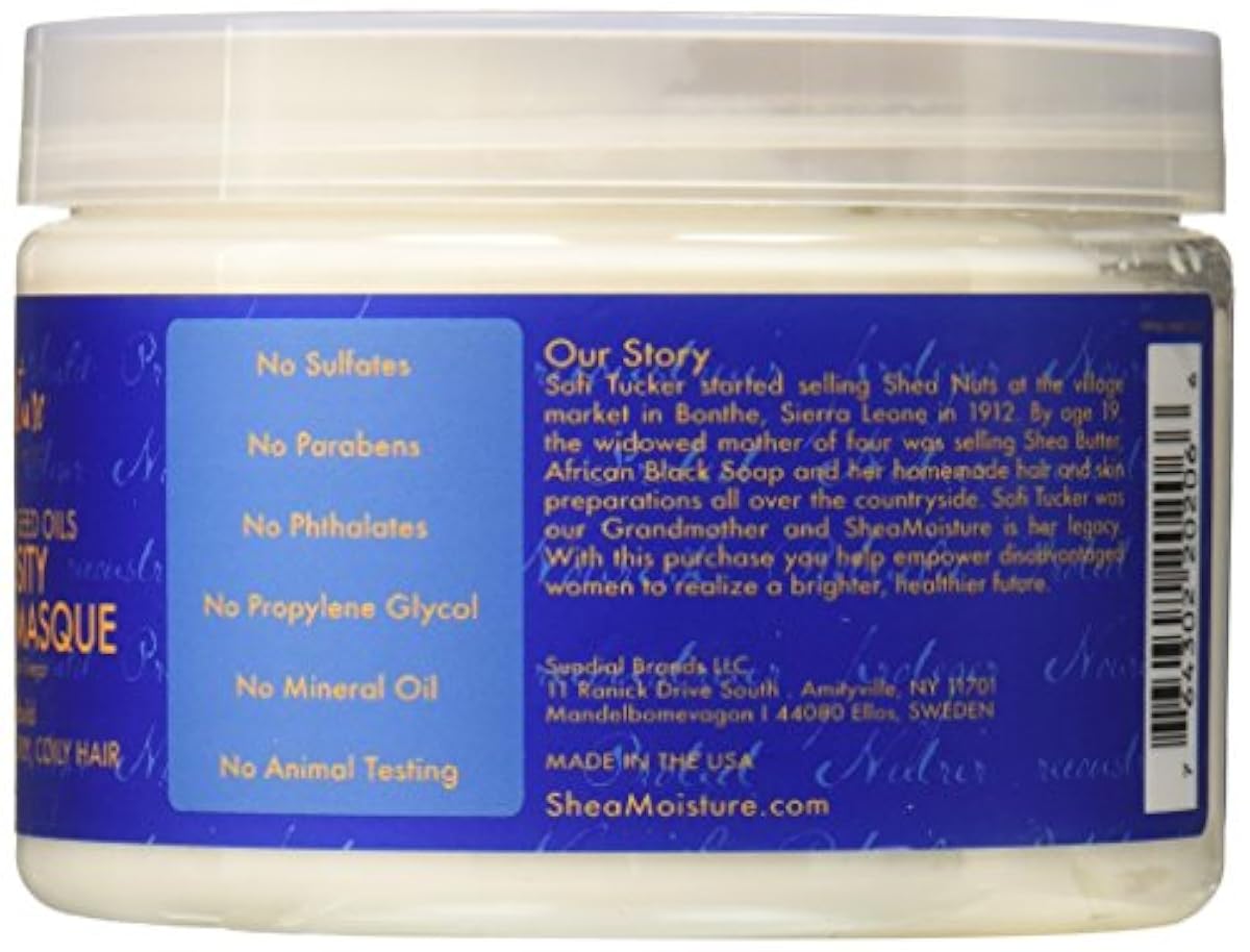 Shea Moisture High Porosity Moisture Correct Masque, 12 Ounce,new.. eBay