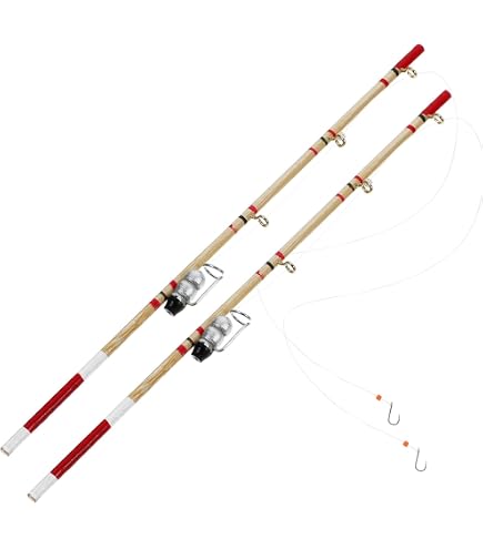 Dollhouse Fishing Rod 4 PCS Miniature Fishing Poles for Crafts, Dollhouse Fishing Pole Rod 1:12, Mini Fishing Pole Model for Dollhouse Decoration Dollhouse Fishing Pole : Toys & Games