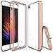 Xiaomi Mi 5 Case, Ringke [FUSION] Crystal Clear PC Back TPU Bumper [Drop Protection/Shock Absorption Technology][Attached Dust Cap] For Xaomi MI 5 - Rose Gold Crystal