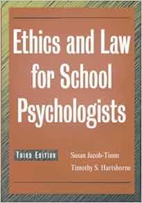 Ethics And Law For School Psychologists