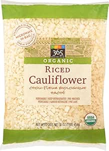 365 Everyday Value, Organic Riced Cauliflower, 16 oz: Amazon.com ...