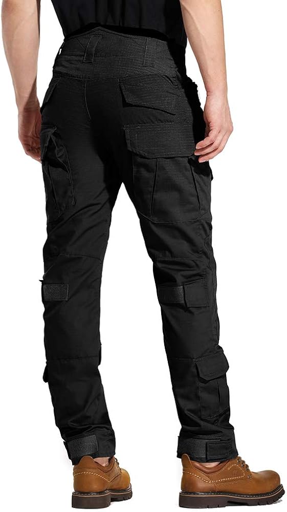 AKARMY Men's Military Tactical Pants Casual Camouflage Multi-Pocket BDU Cargo Pants Trousers: Clothing