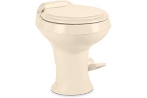 Dometic 300 Series Standard Height Toilet, Bone