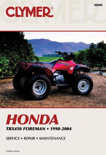 !Best Honda TRX450 Foreman 1998-2004 (ATV, vendor ID m205)<br />DOC