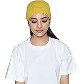 SAKUCHI Chemo Hats Solid Sleep Cap Women's Bamboo Soft Headwear Cancer Cap Chemo Headwear Women