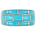 925 Sterling Silver Ring with Genuine Turquoise Sizes 5 to 12