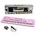 Piano Keyboard for 2-6 year old Girls, 2018 Improved Version 61 Key Portable Electronic Piano Keyboard Music Piano Toys with Microphone 2 3 4-6 Year Old Girl Gifts Christmas Gifts Pink