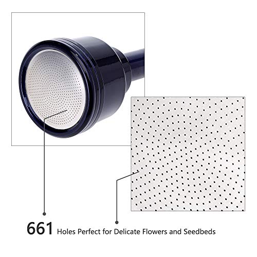 GREEN MOUNT Watering Wand, 24 Inches Sprayer Wand with Superior Stainless Head, Perfect for Hanging Baskets, Plants, Flowers, Shrubs, Garden and Lawn
