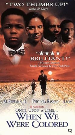 Amazon.com: Once Upon a Time When We Were Colored [VHS]: Al ...