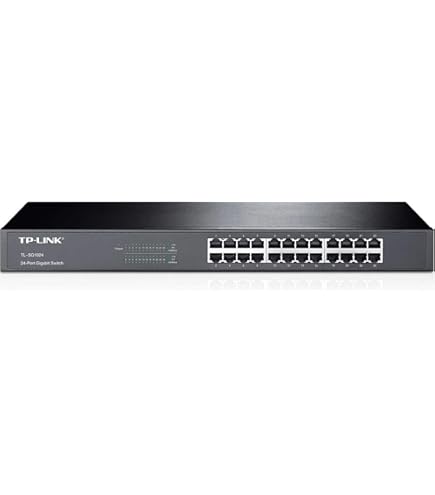 TP-Link TL-SG1024D 10/100/1000Mbps 24-Port Gigabit 13-inch