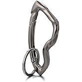 Cute Y2K Carabiner Keychain Clips Irregular Cool Multi-Use Large Heavy Duty Carabiner Hook Key Ring Outdoor Accessories Buckle