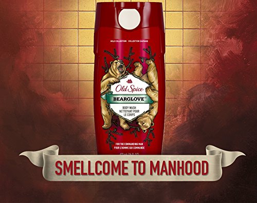 Old Spice Wild Collection Bearglove Men's Body Wash 16 Fluid Ounce