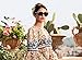Baroque Sunglasses Vintage Engraving Flower Sunglasses - Gold Leaf And Flower