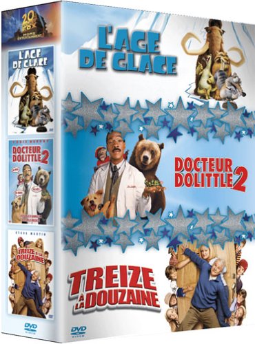 L'age De Glace + Treize À La Douzaine + Docteur Dolittle 2 - Pack