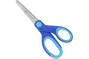 Westcott School Titanium Bonded Kids Scissors, 5-Inch, Blunt, Colors Vary (13736)