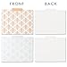 12 Pack Decorative Assorted Designer File Folder Set - 6 Different Colored Damask Designs - Letter Size with ½ Inch Cut Top Memory Tab - File Filing Organizers - 9.5 x 11.5 Inches