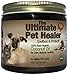 100% Organic Coconut Oil for Dogs & Cats - Skin and Coat - 16 fl oz - Use Topically on Dry Itchy Skin, Paws, Elbows and Cracked Nose - Cold Pressed, All Natural and Safe to Eat - Soothes and Protects