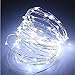 HaMi LED String Lights,33 Ft/10M 100 LEDs Christmas Lights Flexible Decor Firefly Rope Lights for Indoor, Outdoor, Wedding, Party - White