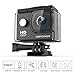 DBPOWER Waterproof Action Camera 12MP 1080P HD with 2 Batteries and Free Accessories Kit
