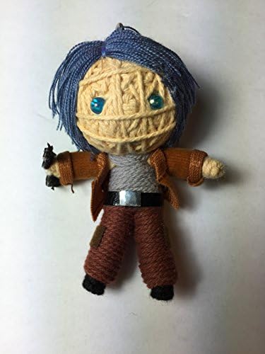 Carol Walking Dead Voodoo String Doll Keychain