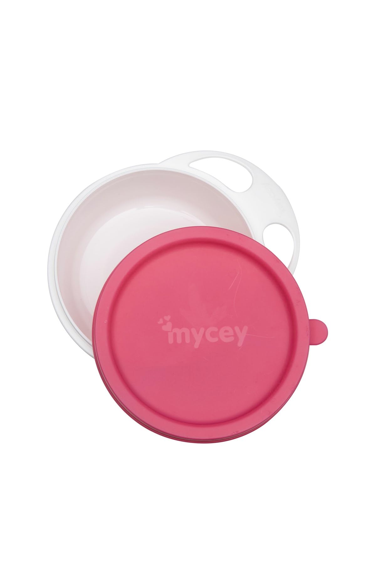 Mycey Plate - with lid - Pink