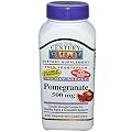 21st Century, Pomegranate, 500 mg, 120 Veggie Caps - 2pc