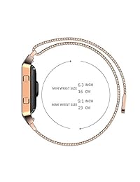Relojes de reemplazo para relojes inteligentes, oro rosa.