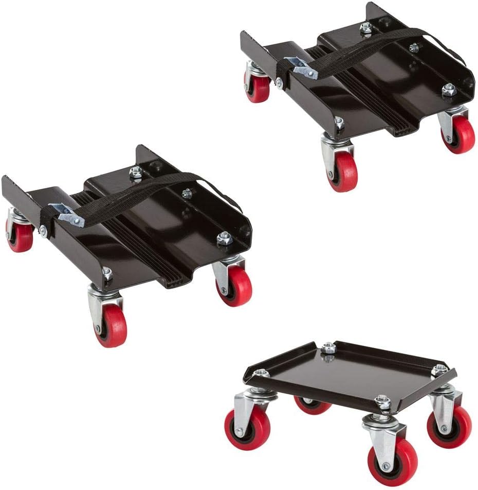 Black Ice Snowmobile Dolly Set (Package of 3) Automotive