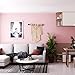 Abyssaly Light Pink Peel and Stick Paper 17.71 in X 118 in Wallpaper Durable Decorative Self-Adhesive Film for Smooth Surfaces, Multiple Colors, Decorative Refurbishment for Rooms and Old Objects