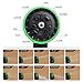 CXRCY Expandable Garden hoses, brand new double latex cores 3 times expanded car wash hoses, 3/4 inch solid brass joints, extra-strength fabrics - Flexible expansion metal hose with 10 Features