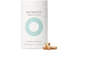 Nutrafol Women's Balance Hair Growth Supplements, Ages 45 and Up, Clinically Proven for Visibly Thicker Hair and Scalp Covera