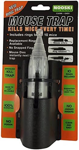 Nooski 300000798 Reusable Mouse Trap with 12 Nooses (6)